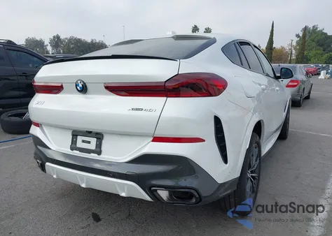2026 BMW X6 xDrive40I from USA, damaged, VIN 5UX33EX07T9183287